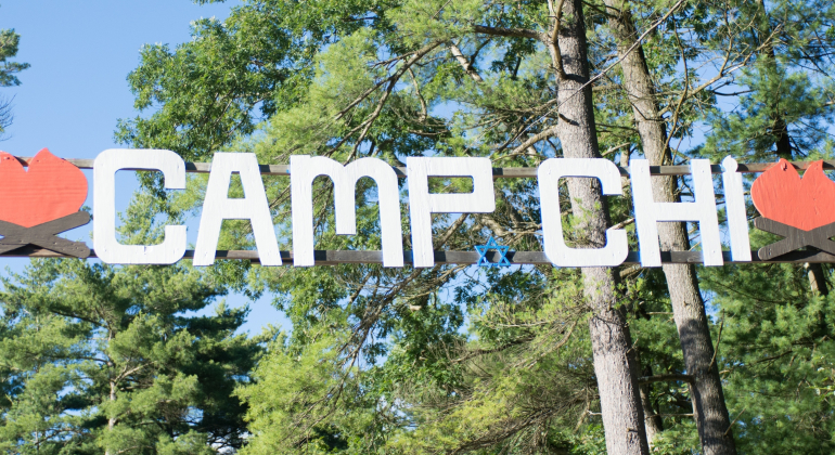 Camp Chi sign