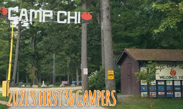 camp chi entrance sign